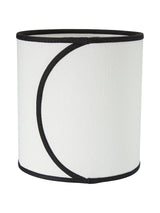 Celyn Ava Lampskärm – Off-white/svart 20 cm