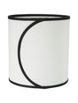Celyn Ava Lampskärm – Off-white/svart 20 cm