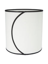 Celyn Ava Lampskärm – Off-white/svart 30 cm