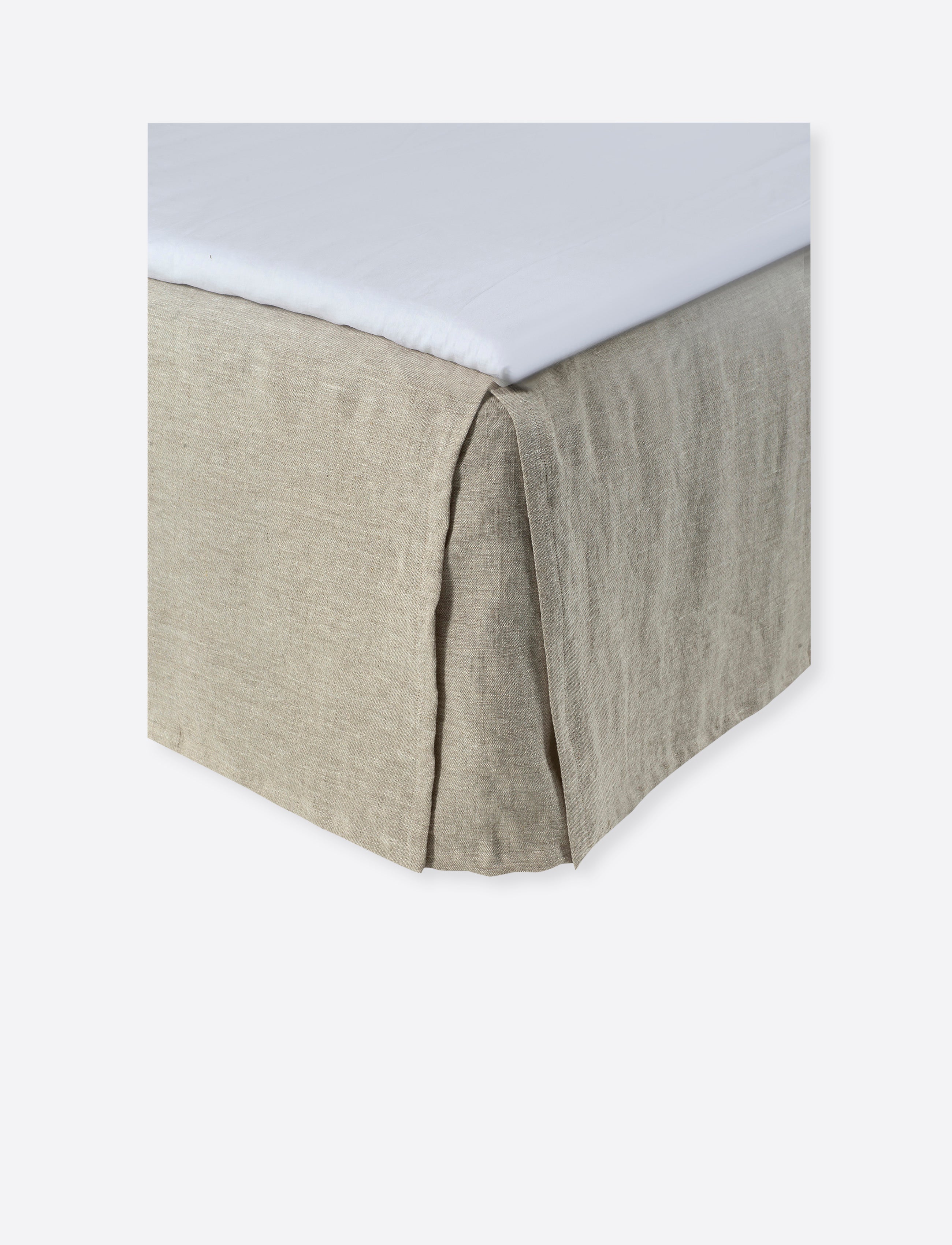Miramar Bed skirt Oatmeal 120x220x52 cm