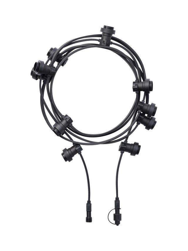 Bright Ljusslinga – Svart 4,9m,utbyggnad 490 cm
