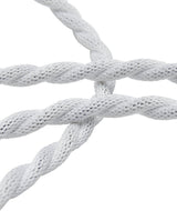 Takupphänge Tvinnad – Vit sladd 1,2m 120 cm