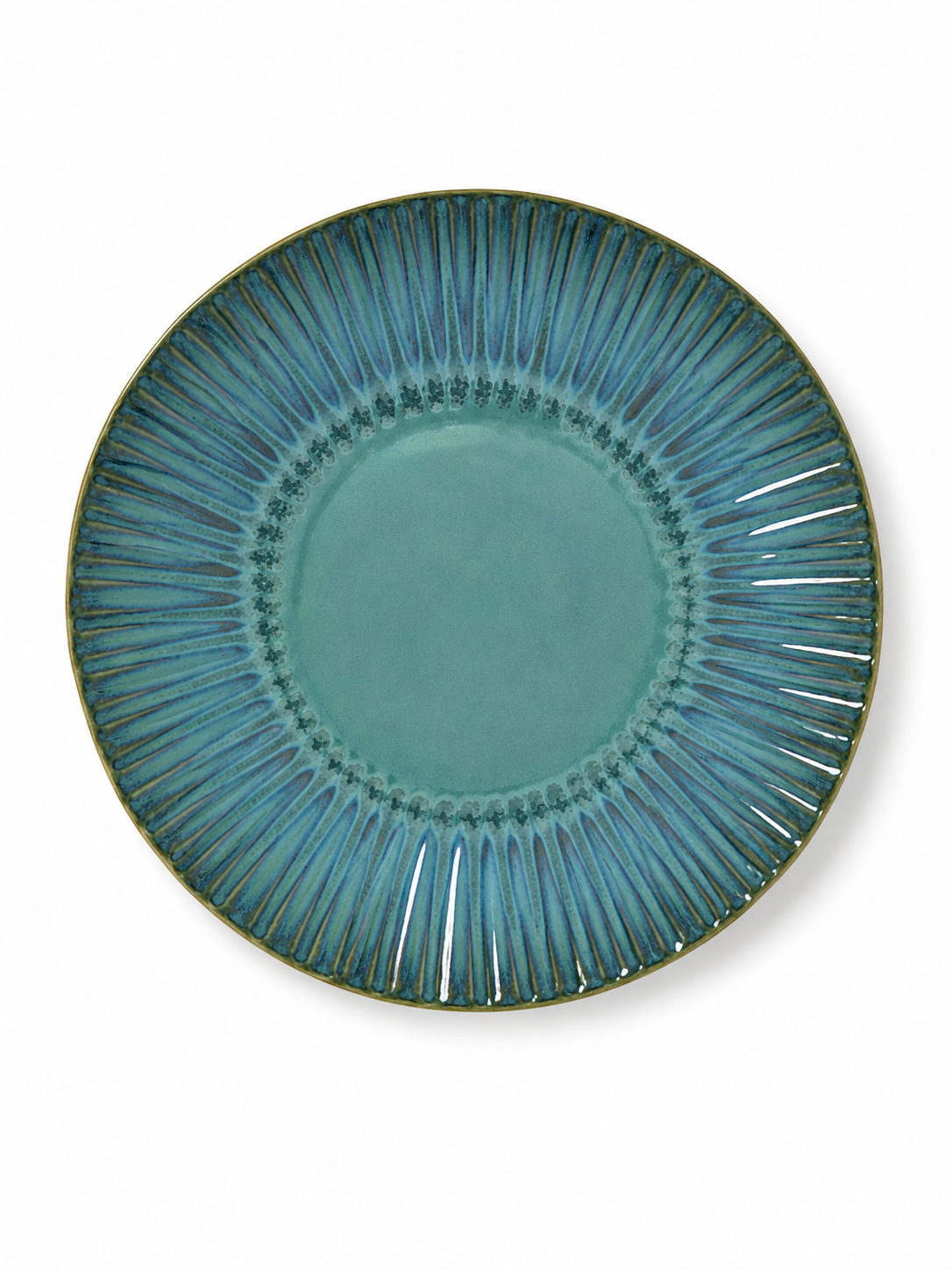 Vieira grön middagstallrik (set om 4) 28,5 cm