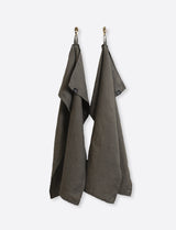 Himla, Sunshine Kitchen towel Charcoal 2 Pack