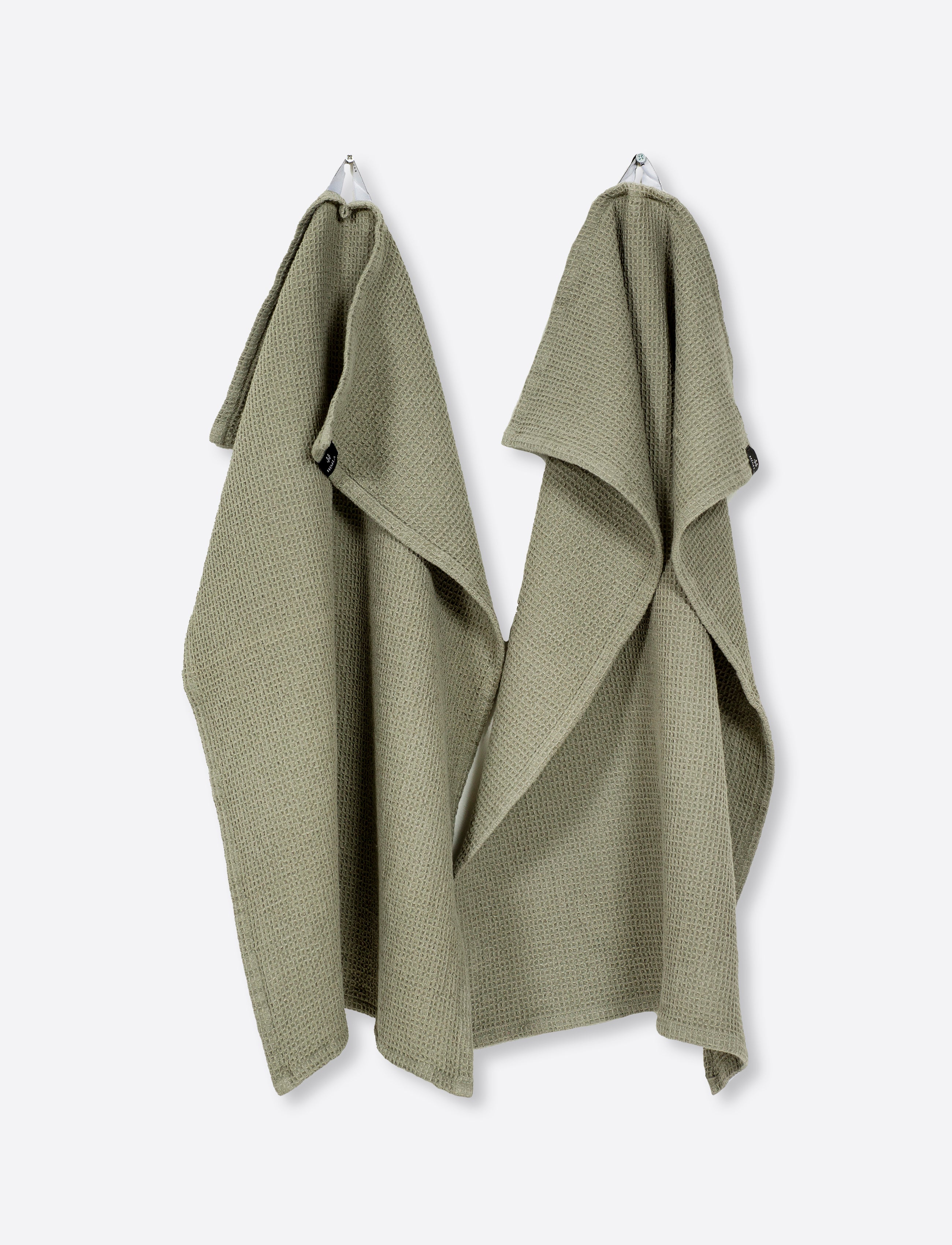 Hetty Kitchen towel Sage 2 Pack