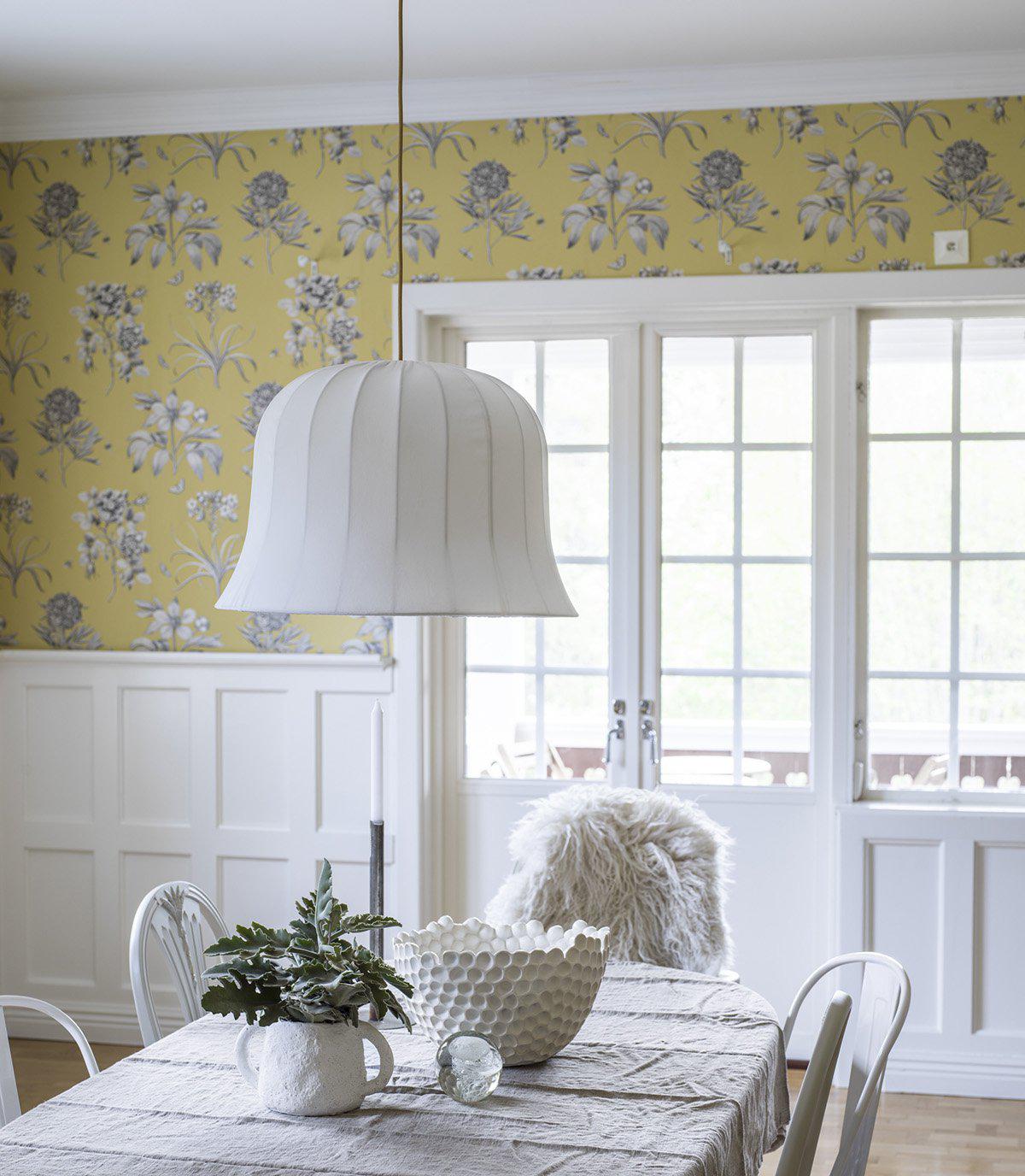 Takupphänge Textil – Guld E14 11 cm