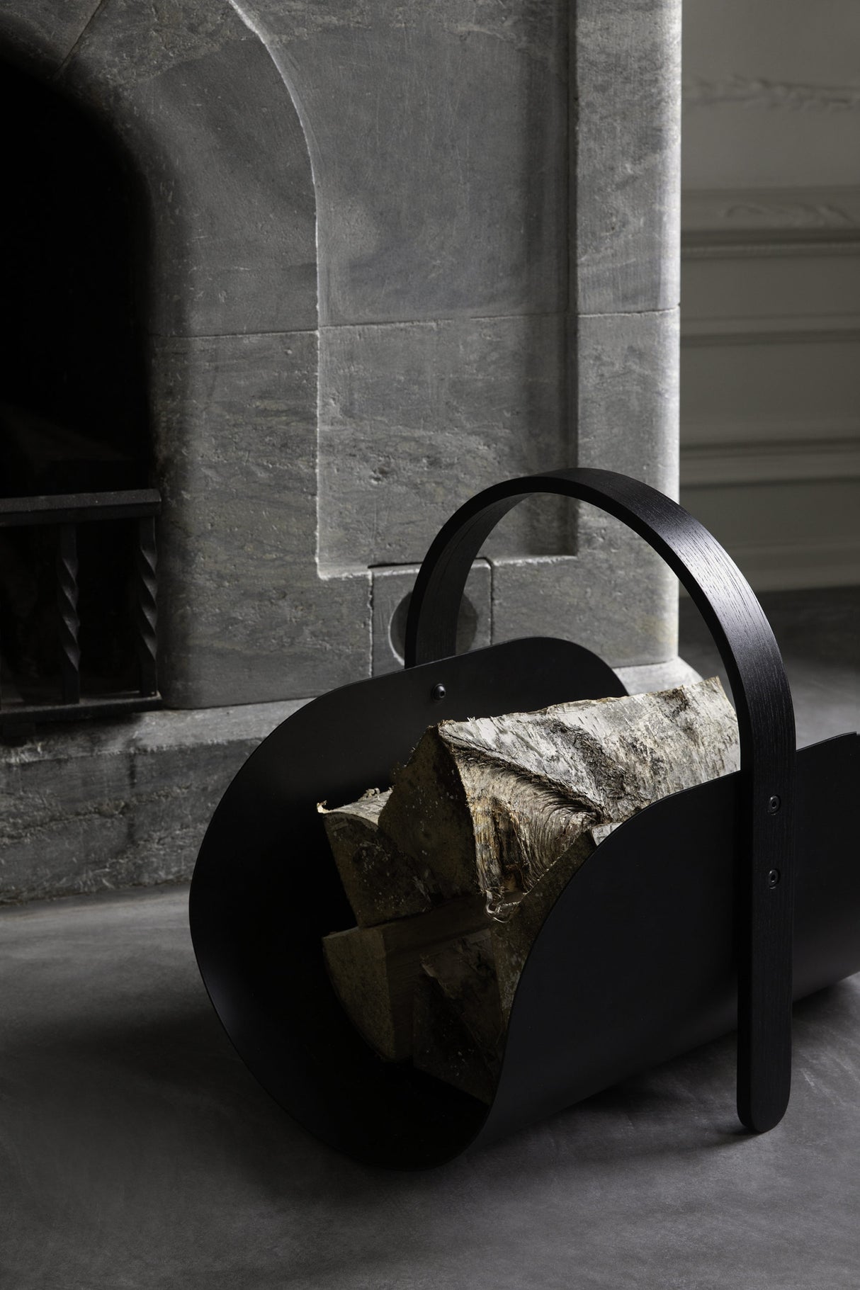 Cooee Design, Woody Basket Black Stained Oak
