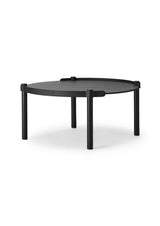 Cooee Design, Woody Table 80 cm Black Stained Oak