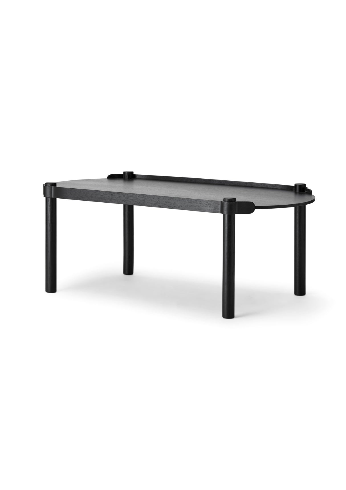 Cooee Design, Woody Table 50x105cm Black Stained Oak