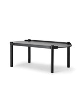 Cooee Design, Woody Table 50x105cm Black Stained Oak