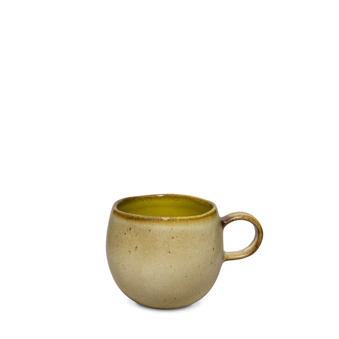 Blomfrön mugg gul