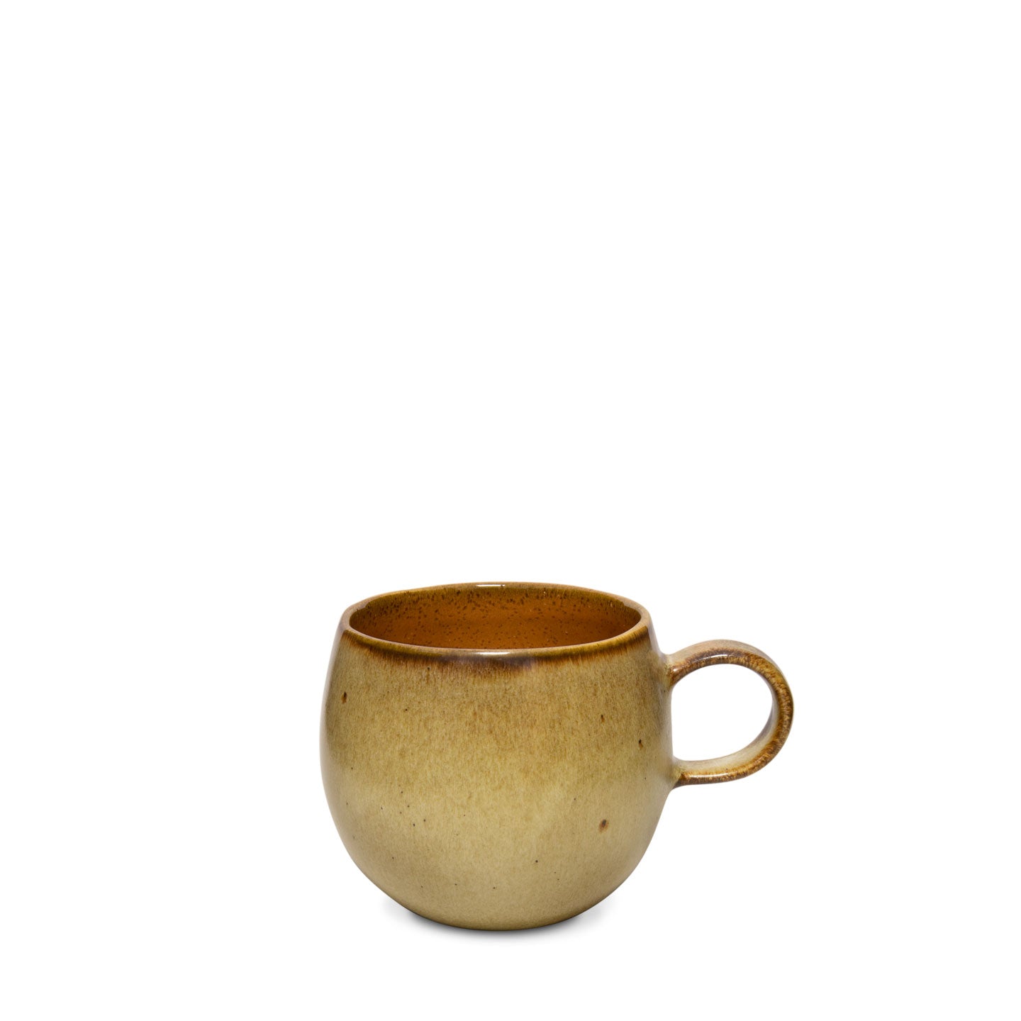 Blomfrön orange mugg