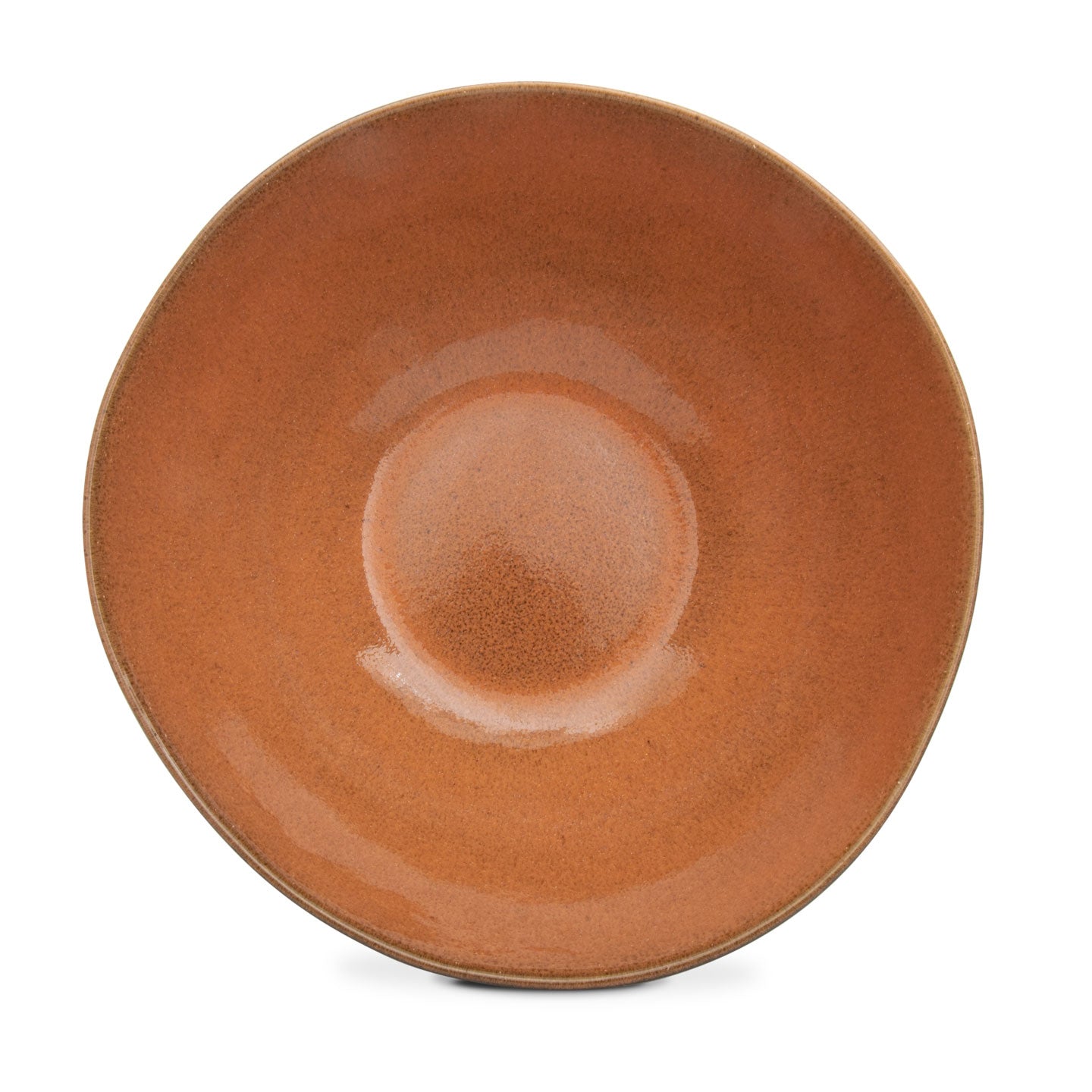 Blomfrön serveringsskål orange
