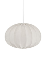 Hilma Takskärm – Lin natur/vit 40 cm