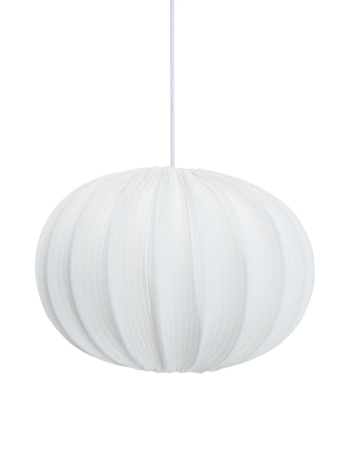 Hilma Takskärm – Jersey rib off-white 36 cm