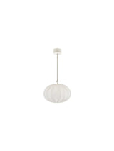 Hilma Taklampa 60 OW – Vit metall takkopp 42 cm