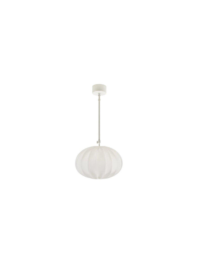 Hilma Taklampa 60 OW – Vit metall takkopp 42 cm