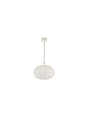 Hilma Taklampa 60 OW – Vit metall takkopp 42 cm