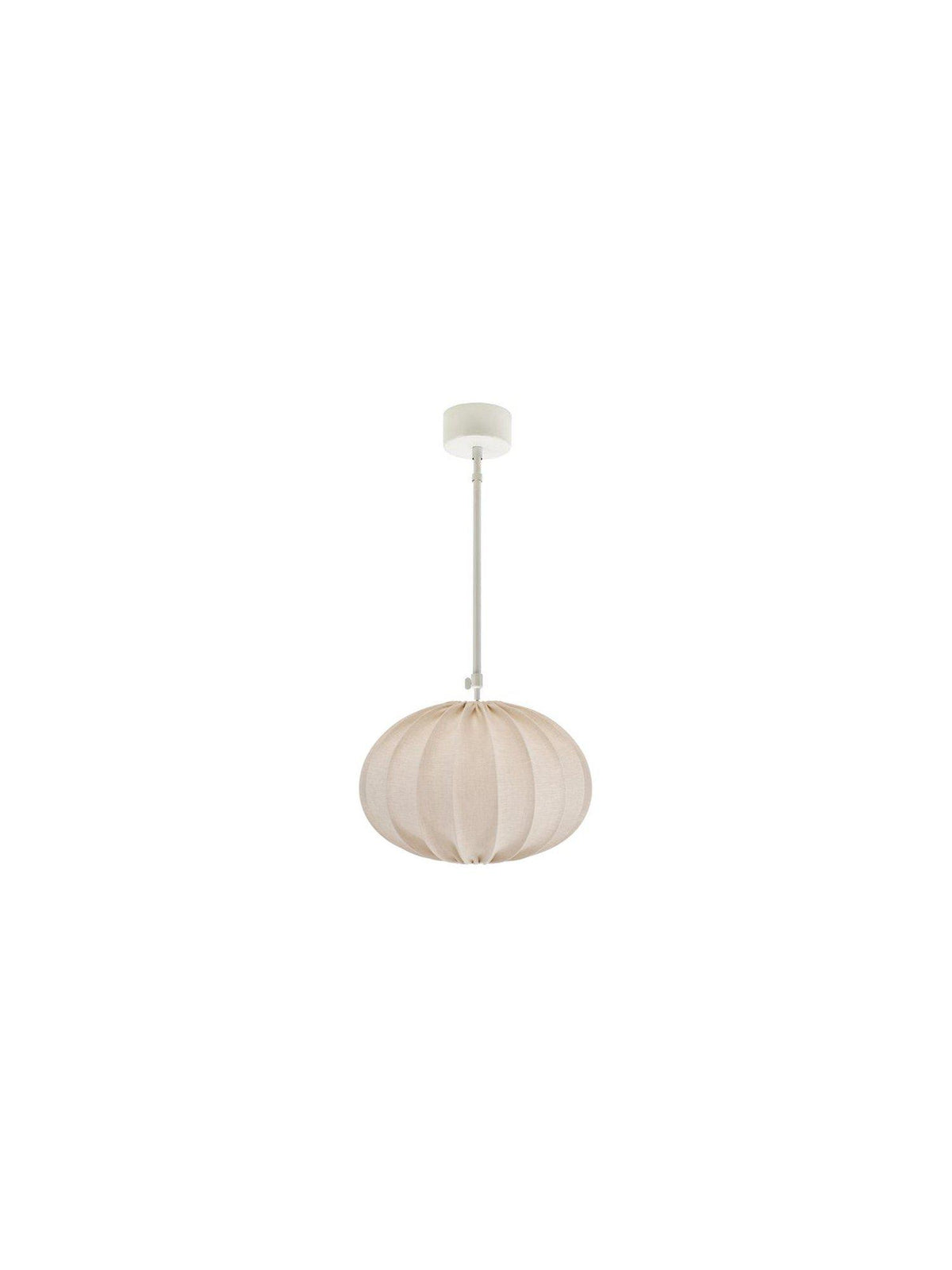 Hilma Taklampa 60 NA – Vit metall takkopp 42 cm