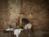 Como Taklampa – Beaten silver 28 cm