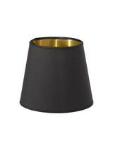Mia Lampskärm – Svart/Guld art. ML02-503OL 20 cm