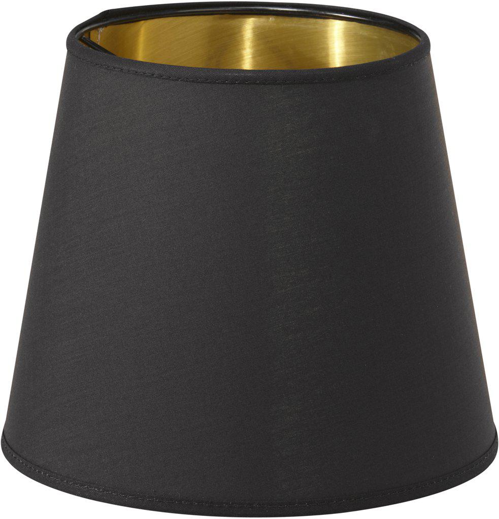 Mia Lampskärm – Svart/Guld art. ML02-503OL 20 cm
