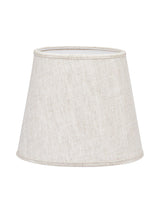 Mia Lampskärm – Lin natur/vit 20 cm