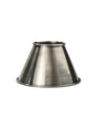 Classic Mässingskärm – Antiksilver 18 cm