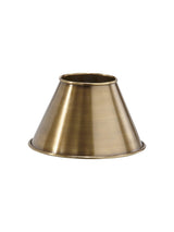 Classic Metallskärm – Antikmässing 22 cm