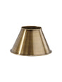 Classic Metallskärm – Antikmässing 22 cm