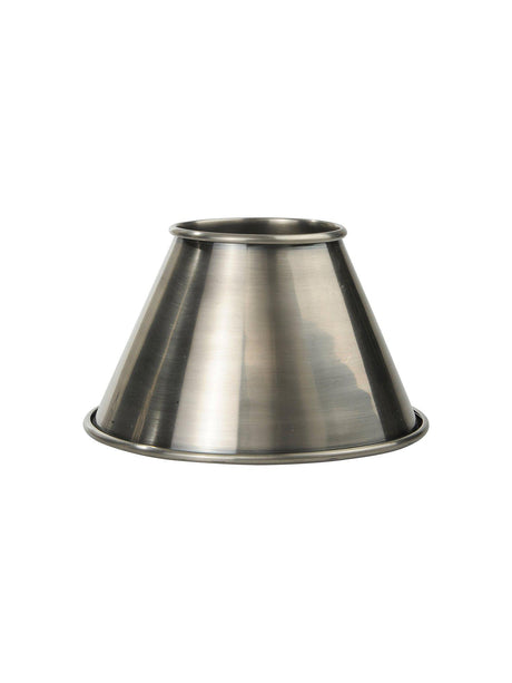 Classic Metallskärm – Antiksilver 22 cm