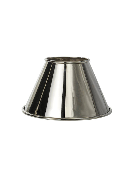 Classic Metallskärm – Chrome 22 cm