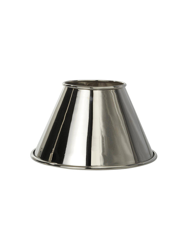 Classic Metallskärm – Chrome 22 cm