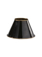 Classic Metallskärm – Svart/Antikmäss 22 cm
