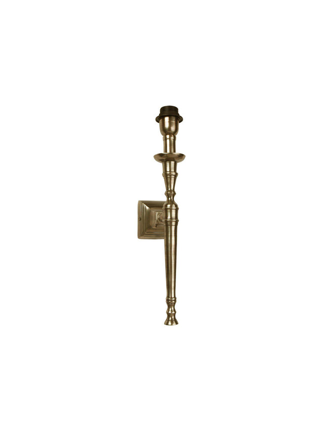 Salong Vägglampa – Antikmässing 45 cm