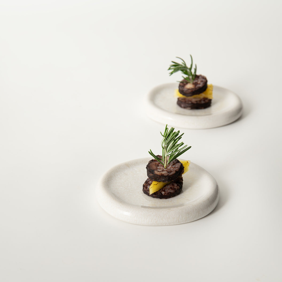 Quartzo cristal branco - litet fat (set om 12)