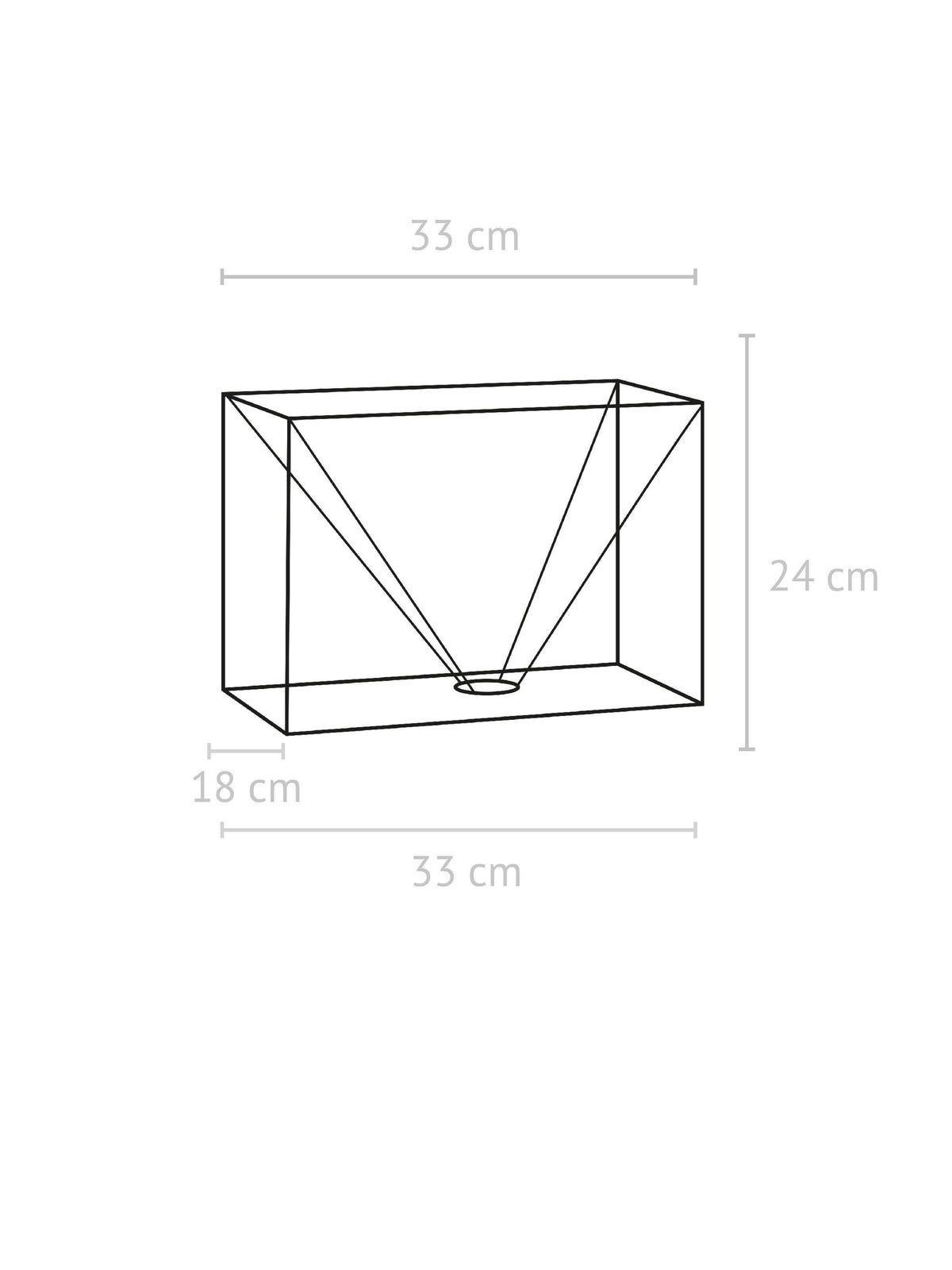 Rakel Lampskärm – Franza vit 32 cm