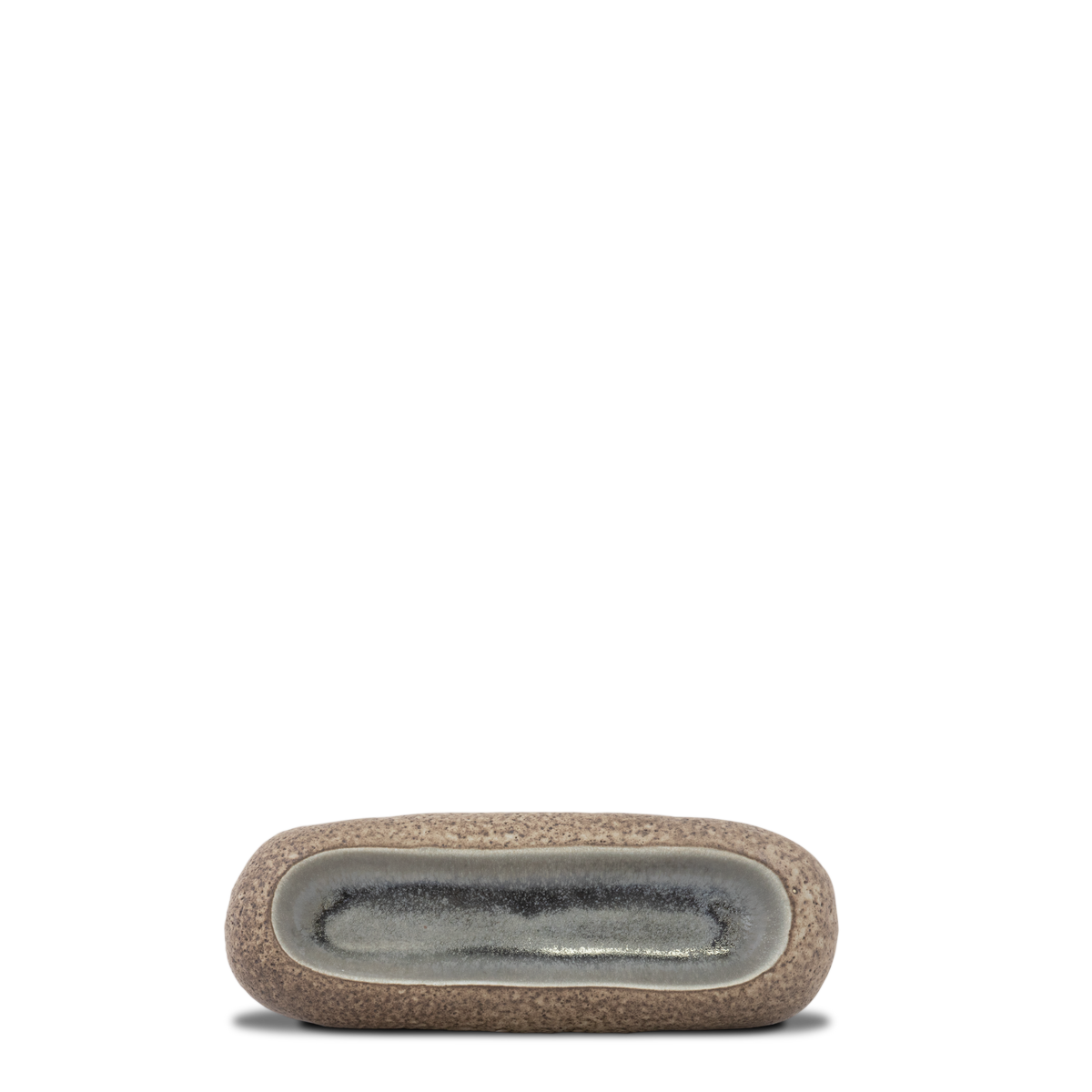 Seixo brun - oval serveringsfat (set om 6)