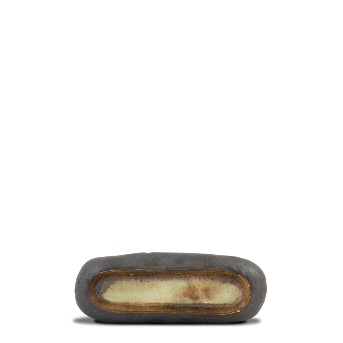 Seixo svart - oval serveringsfat (set om 6)
