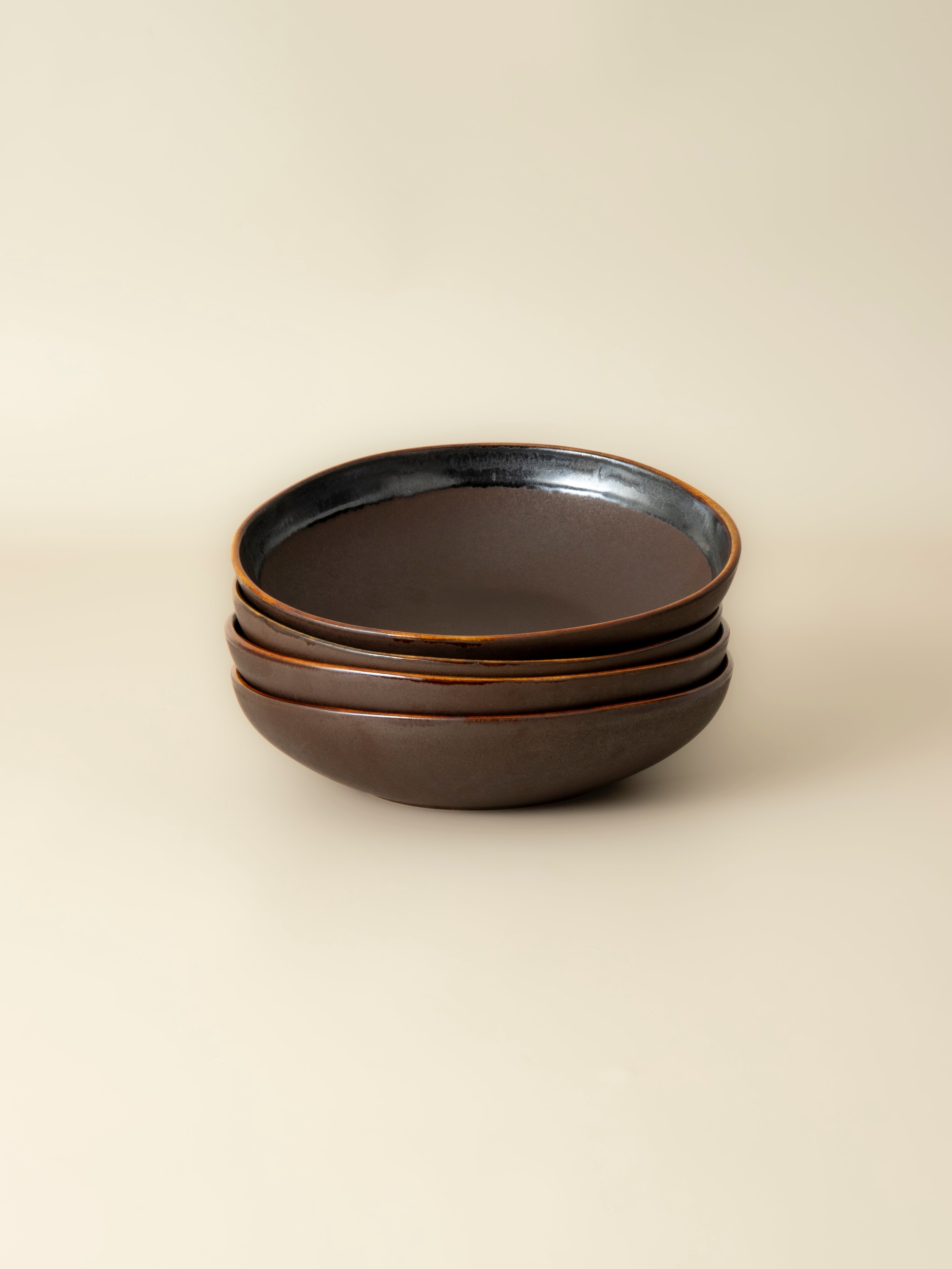 Coffee pastaskål (set om 4)