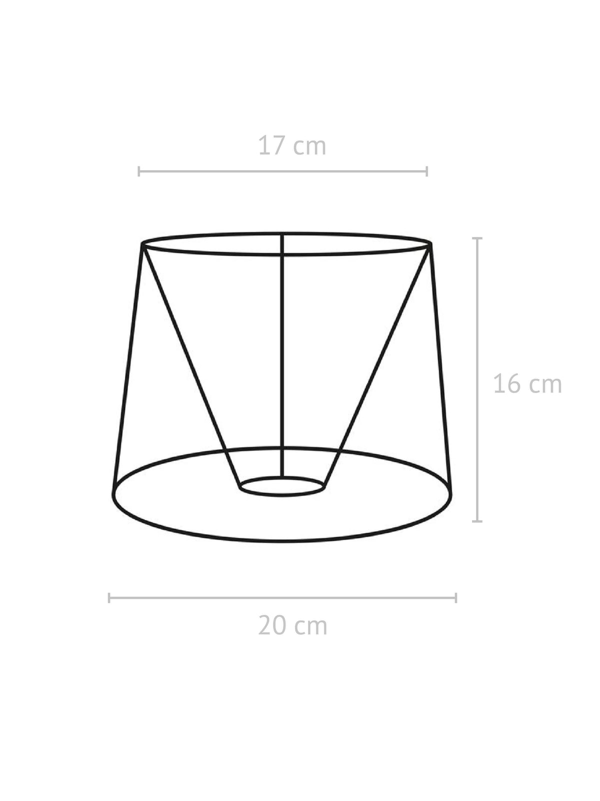 Sofia Lampskärm – Seedpod puder 20 cm