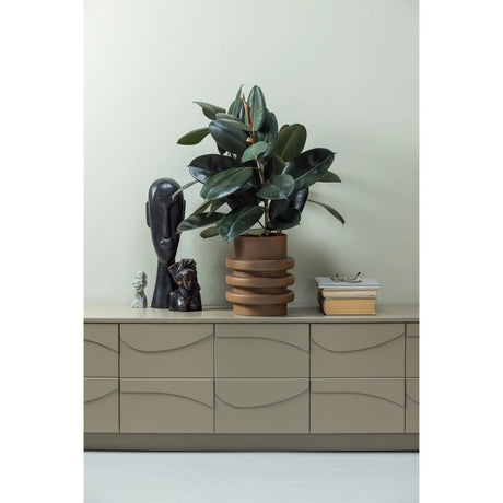 WOOOD, Teo TV-bänk 180 cm i Furu – Lera FSC®