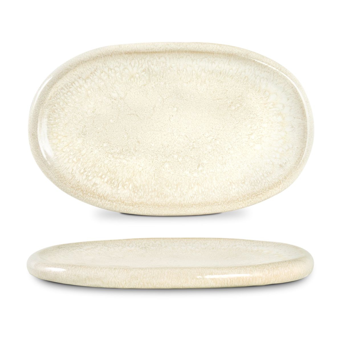 Quartzo cristal branco -  stora fat (set om 4)