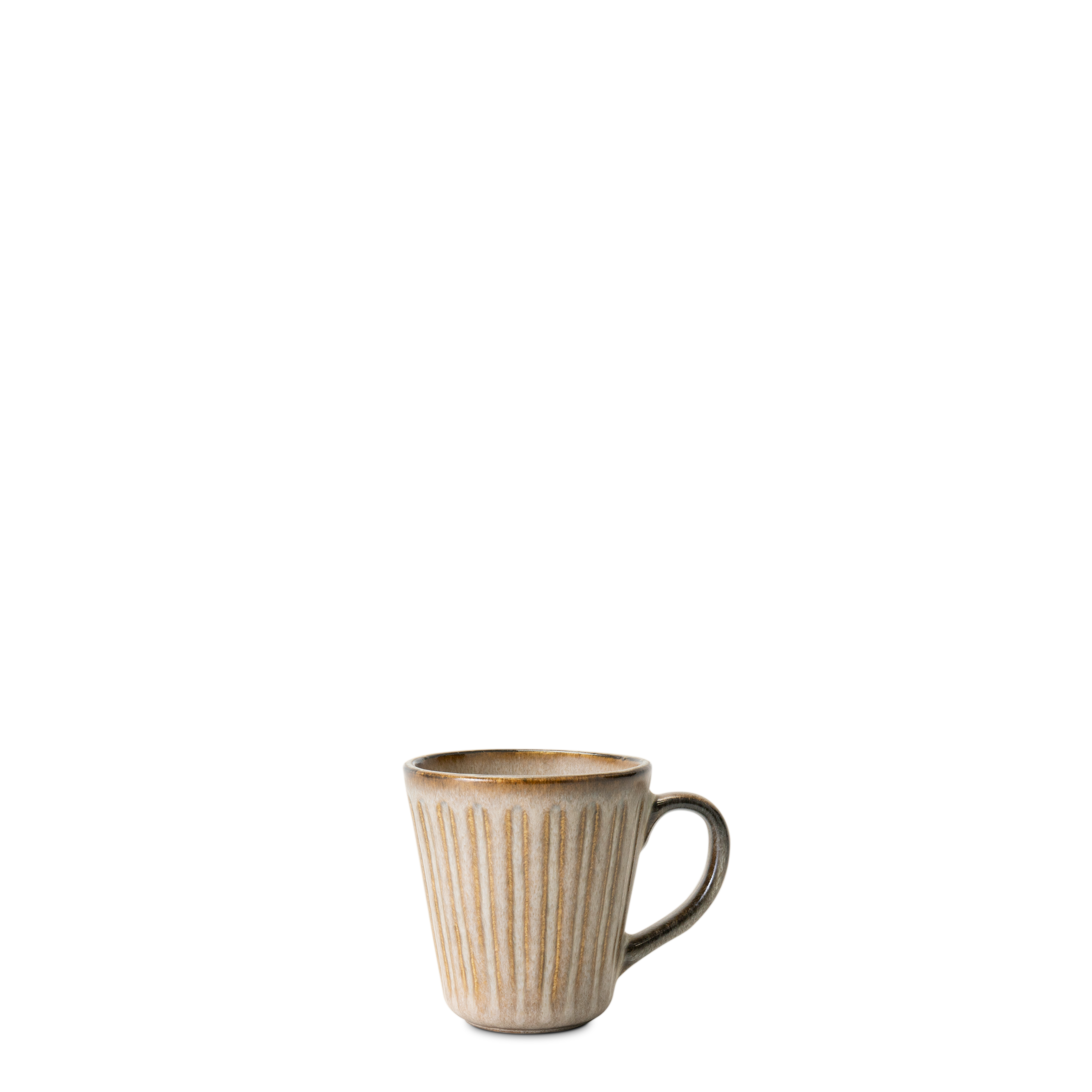 Vieira beige matt mugg