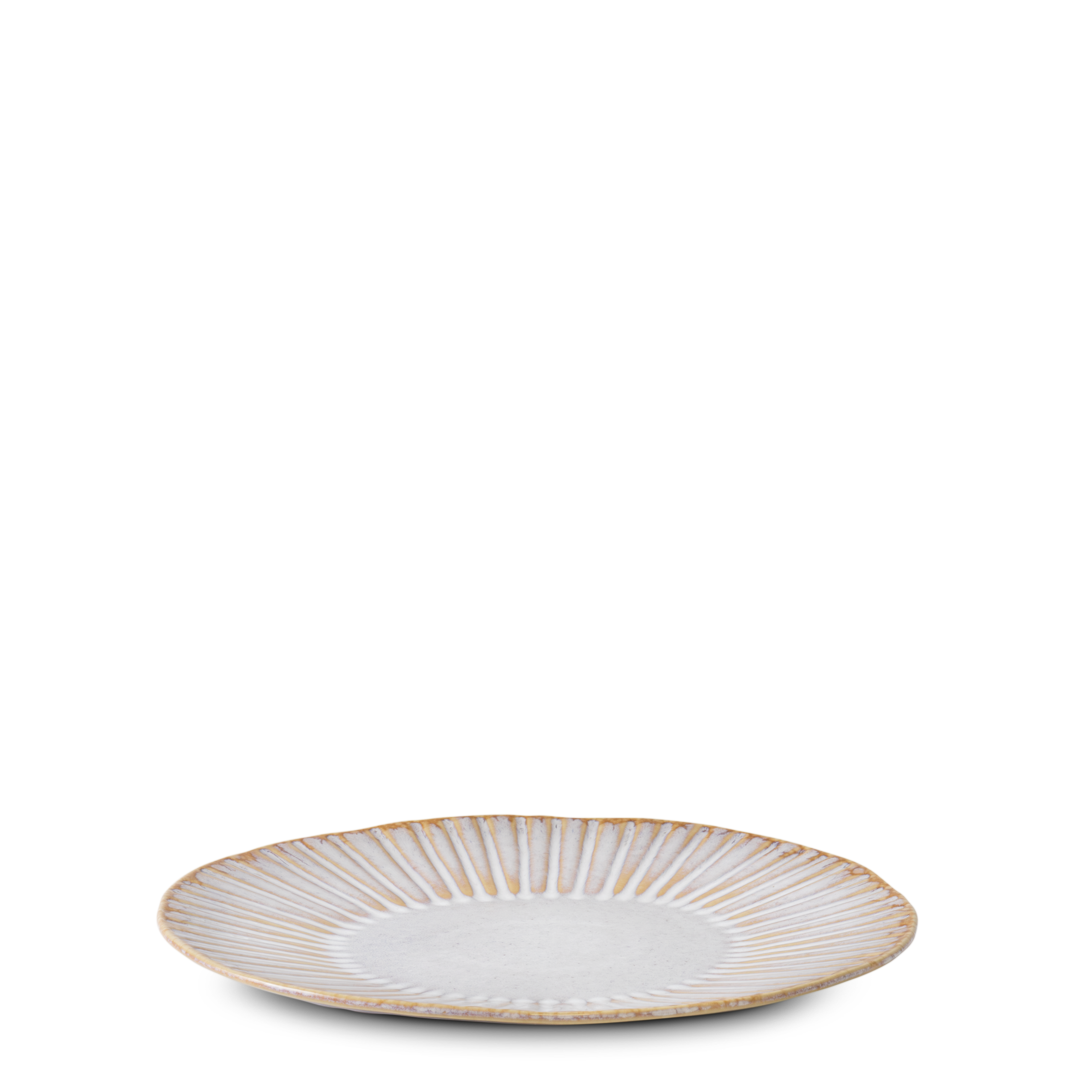 Vieira krämfärgad middagstallrik (set om 4) 28,5 cm