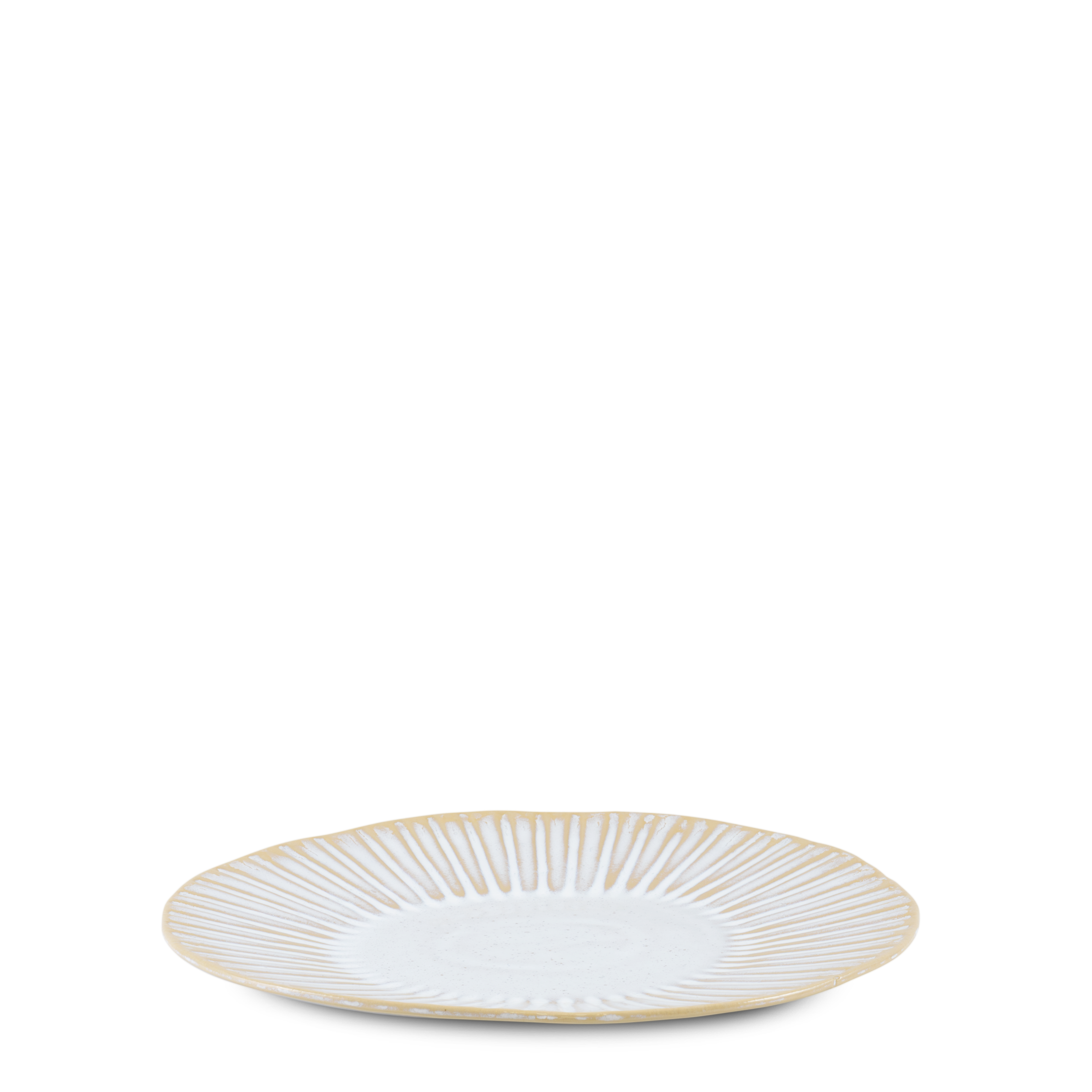 Vieira vit middagstallrik (set om 4) 28,5 cm