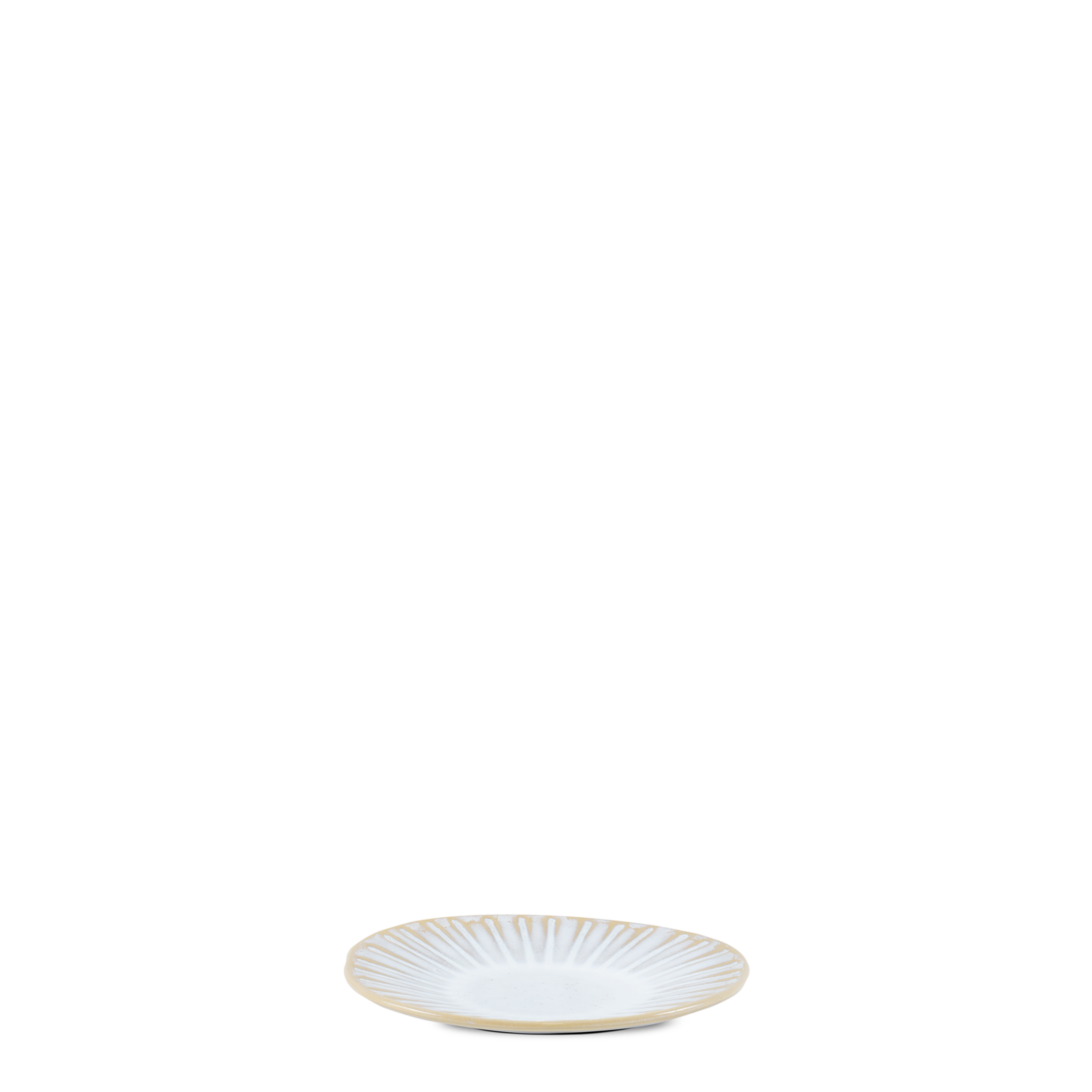 Vieira vit brödfat (set om 6)