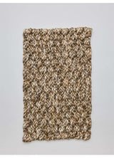 Braided jute dörrmatta multi colour, 45x75 cm