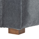 Bloomingville, Malala soffa, blå, återvunnen polyester