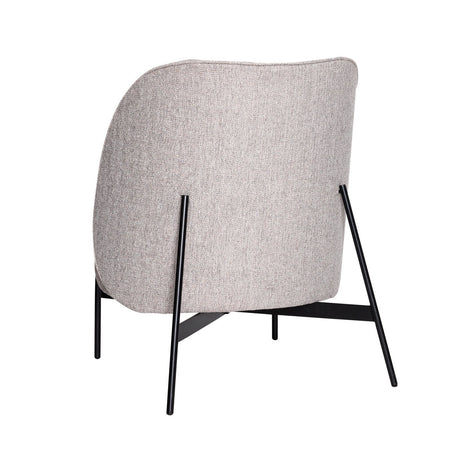 Hubsch, Area Loungefåtölj Ljusgrå